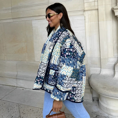 HARMONY | CHAQUETA ACOLCHADA PARCHES