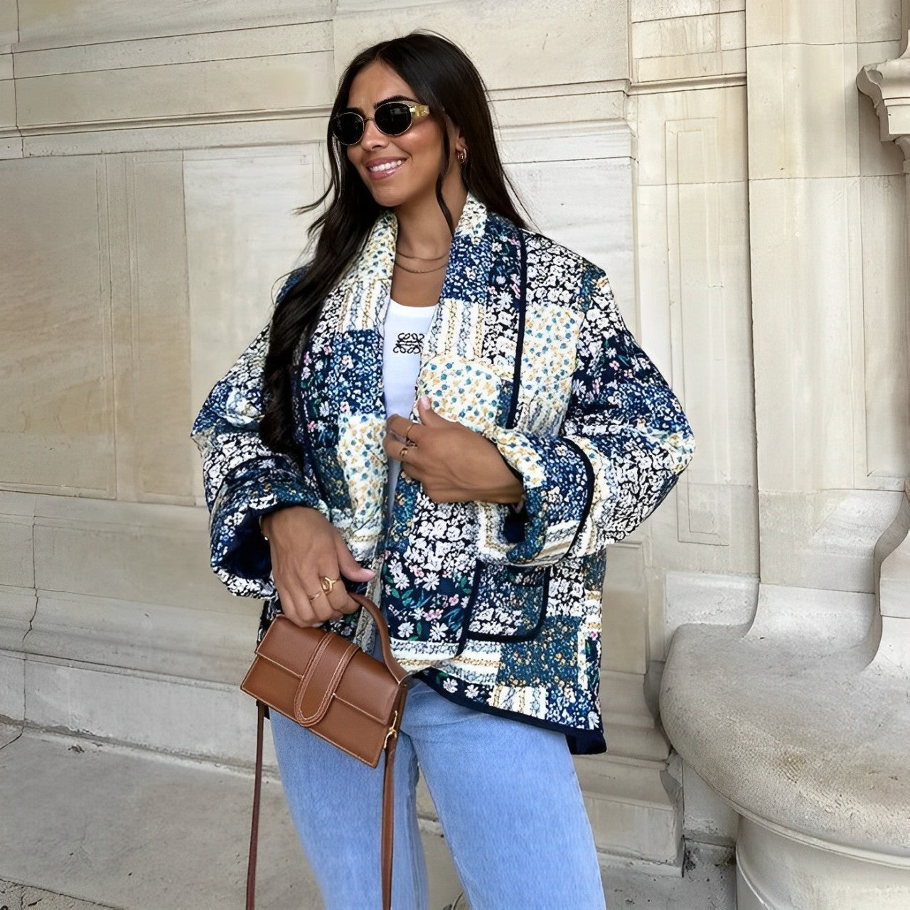 HARMONY | CHAQUETA ACOLCHADA PARCHES