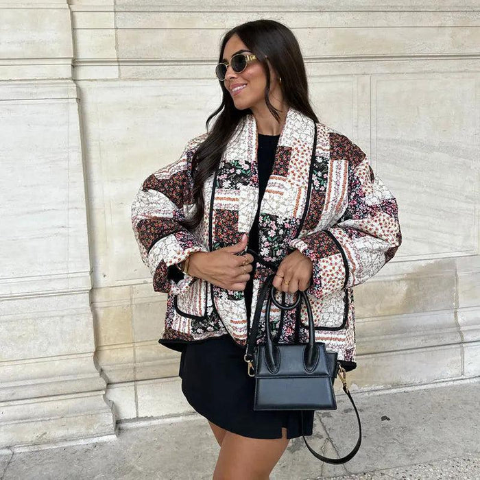 HARMONY | CHAQUETA ACOLCHADA PARCHES