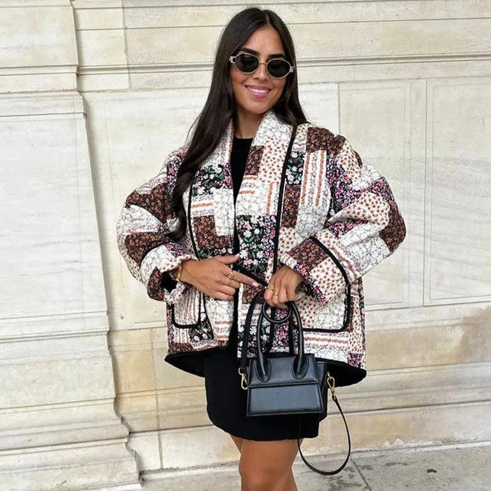 HARMONY | CHAQUETA ACOLCHADA PARCHES