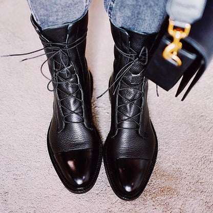 VALERIE| BOTAS ESTILO MILITAR