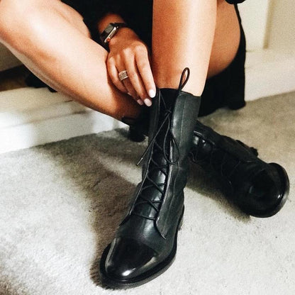 VALERIE| BOTAS ESTILO MILITAR