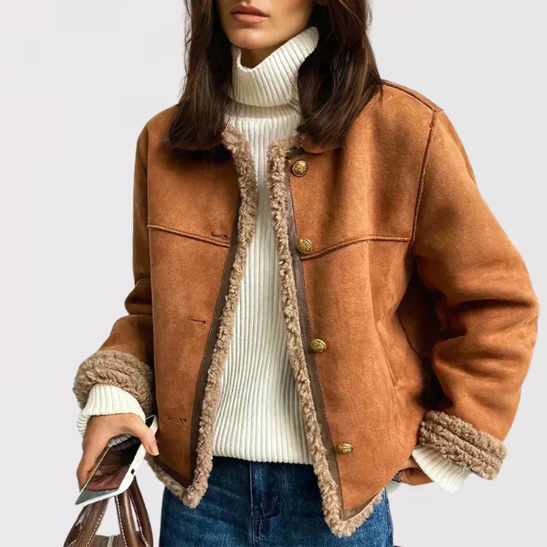 ROSALIA | CHAQUETA BOMBER CON BORREGUITO