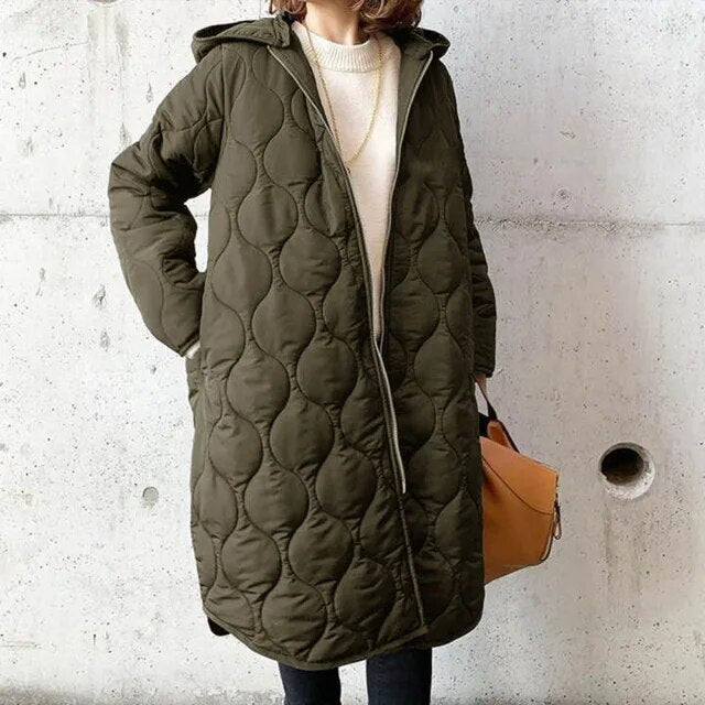 PISCILA | PARKA CON CAPUCHA