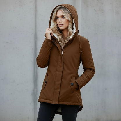 KALÉ | CHAQUETA IMPERMEABLE CON CAPUCHA