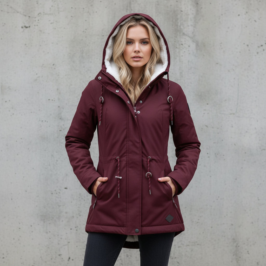 KALÉ - CHAQUETA IMPERMEABLE CON CAPUCHA