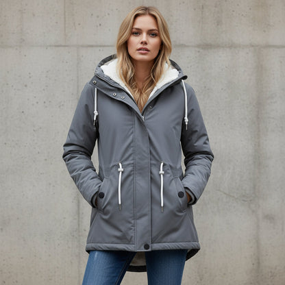 KALÉ | CHAQUETA IMPERMEABLE CON CAPUCHA