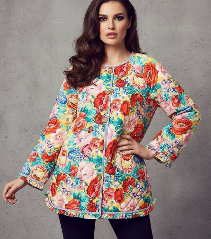 CHAQUETA ACOLCHADA BLOOMING GARDEN
