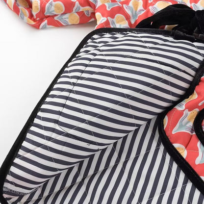 PARISIAN | CHAQUETA ACOLCHADA CON LAZOS