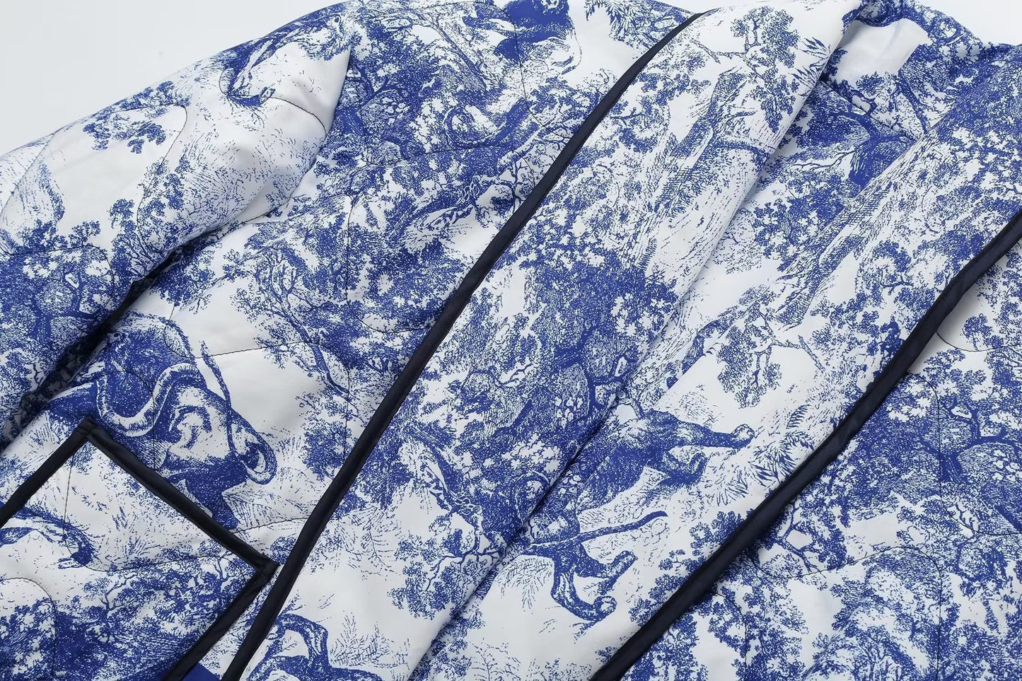 VINTAGE PAINT BLUE | CHAQUETA ACOLCHADA EDICIÓN LIMITADA