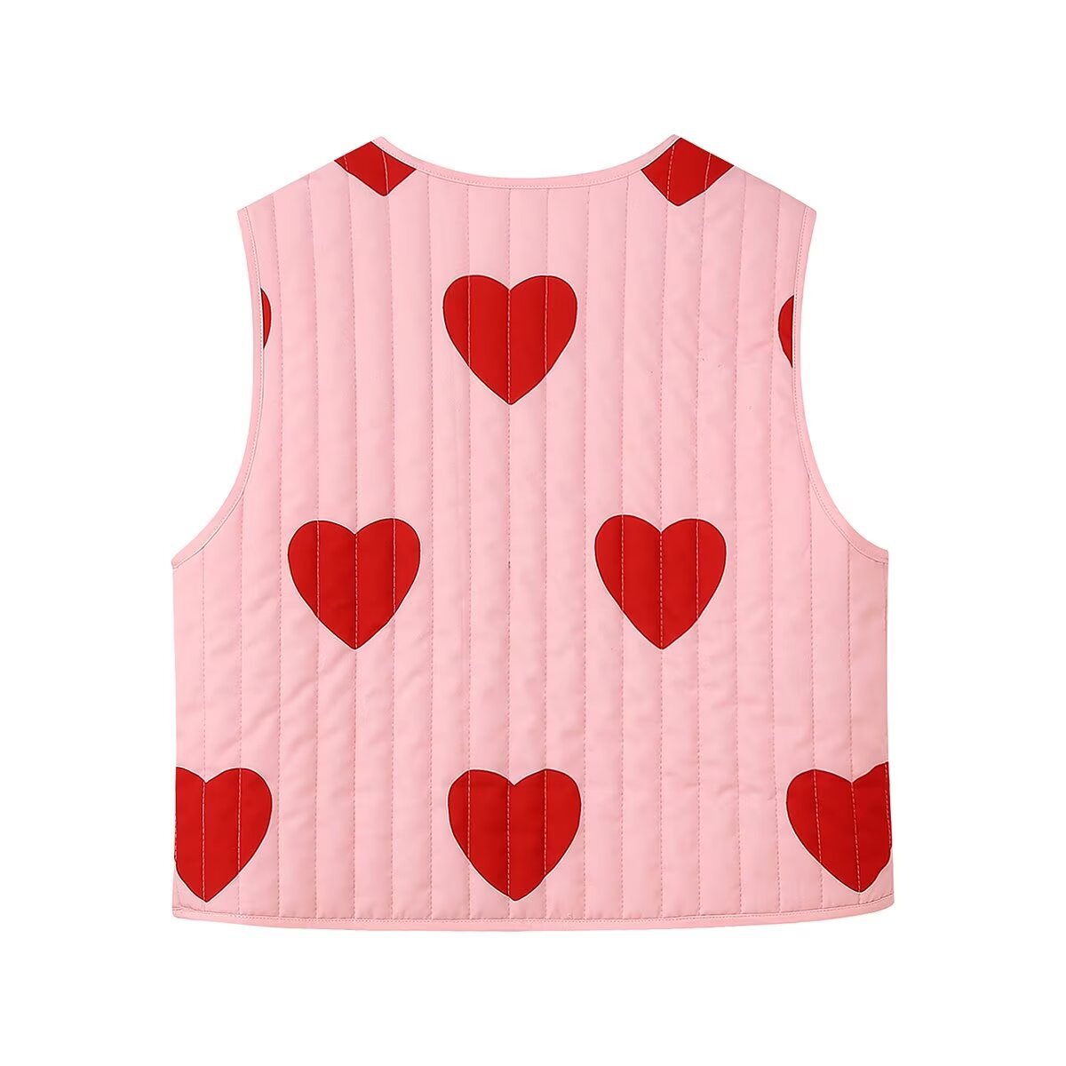 LOVE EDITION | CHALECO ACOLCHADO DE CORAZONES