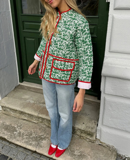 CHAQUETA ACOLCHADA GREEN IVY