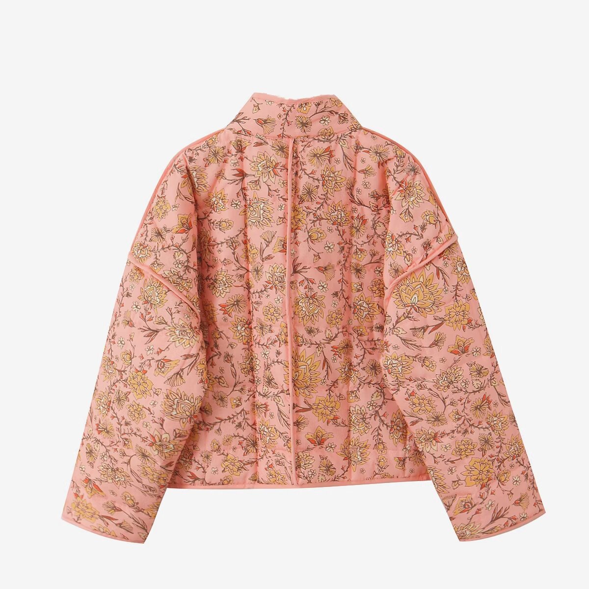 VINTAGE TERRACOTTA | CHAQUETA ACOLCHADA FLORAL