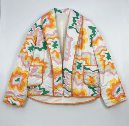 SUNSHINE | CHAQUETA ACOLCHADA MULTICOLOR