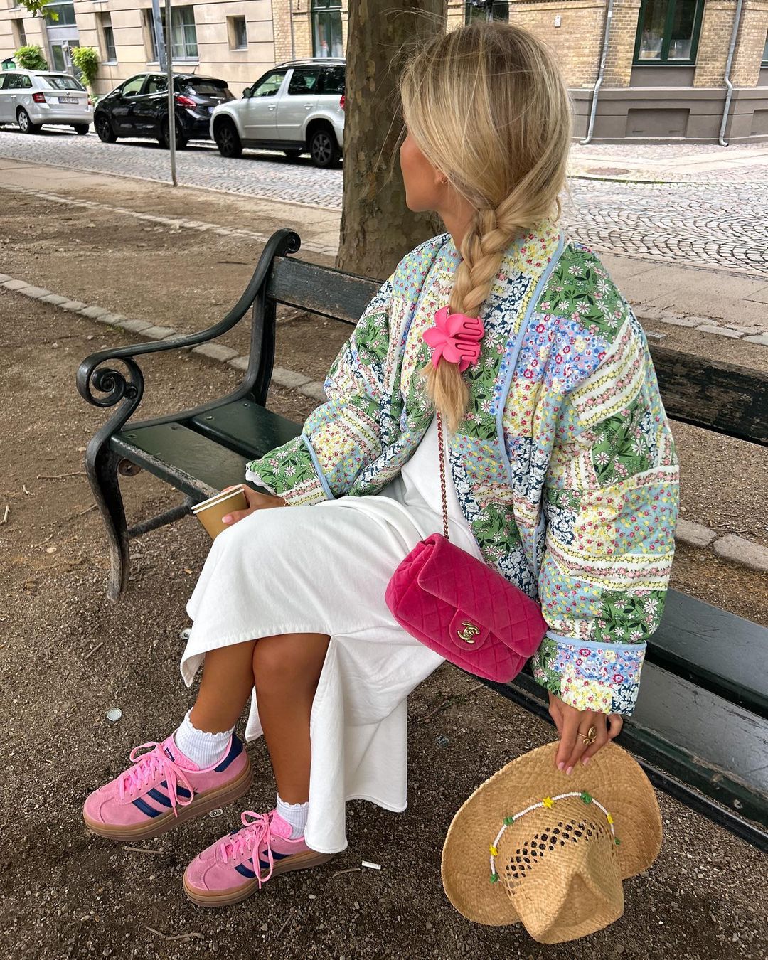 OLIVIA GARDEN | CHAQUETA ACOLCHADA PARCHEADA