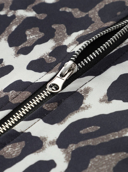 LEOPARD CHIC | BOMBER ACOLCHADA CON ANIMAL PRINT