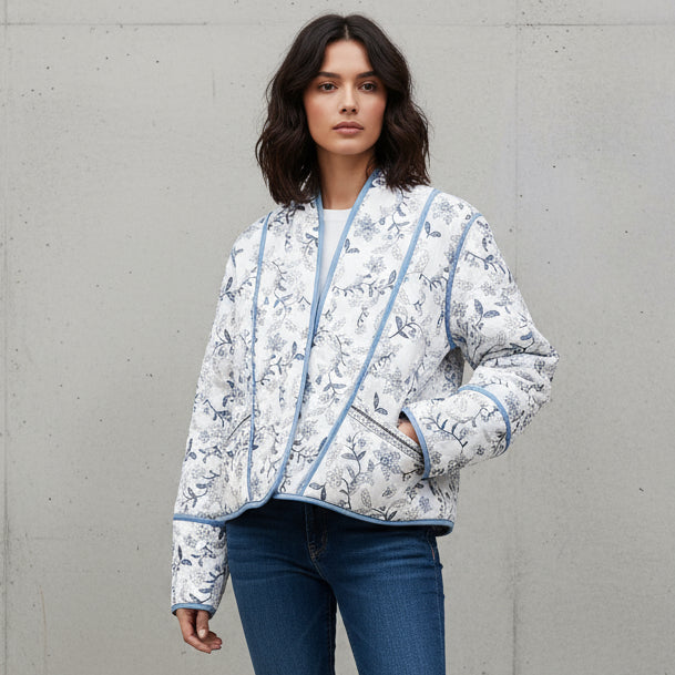 CHAQUETA BLUE GARDEN REVERSIBLE