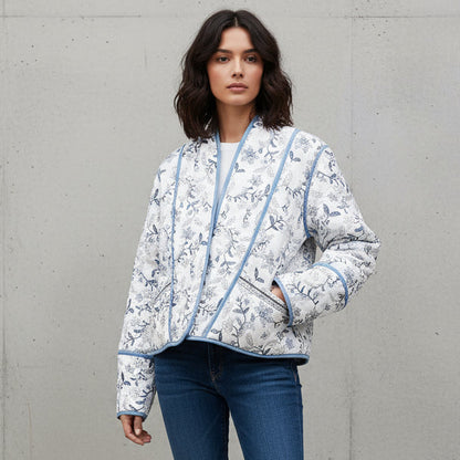 CHAQUETA BLUE GARDEN REVERSIBLE