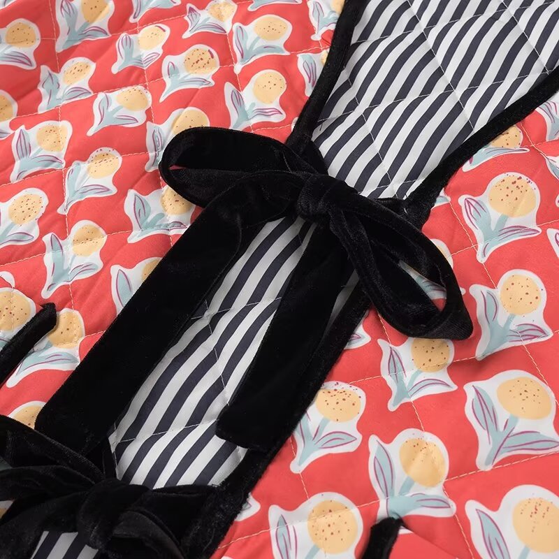 PARISIAN | CHAQUETA ACOLCHADA CON LAZOS