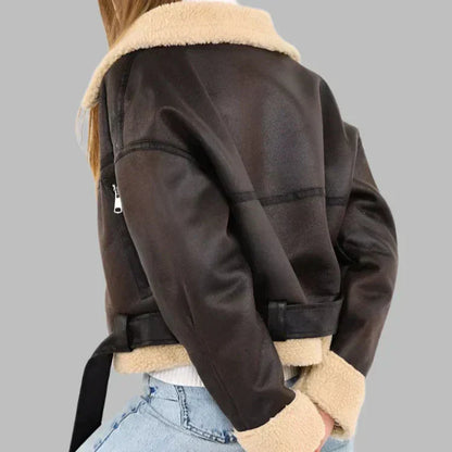 LOWER | CHAQUETA CON BORREGO INTERIOR