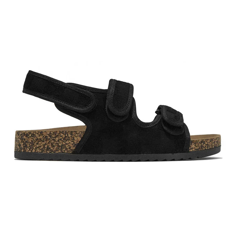 CHRISTIN | SANDALIA DE TERCIPELO