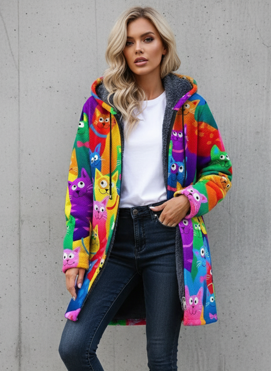 CAT COLOR | SUDADERA ART COLLECTION