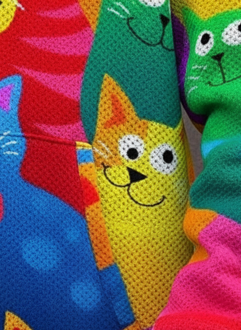 CAT COLOR | SUDADERA ART COLLECTION