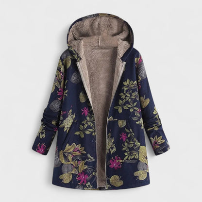 WINTER BLOOM | CHAQUETA ESTAMPADA CON INTERIOR SUAVE