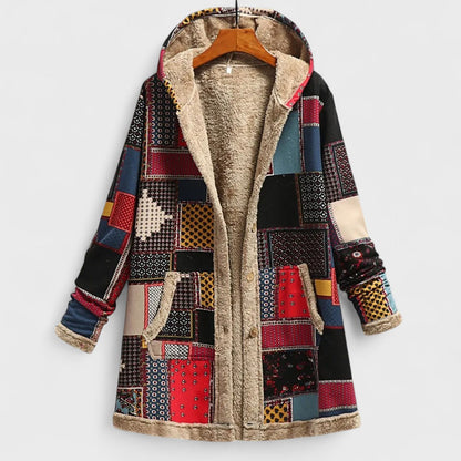 WINTER BLOOM | CHAQUETA ESTAMPADA CON INTERIOR SUAVE