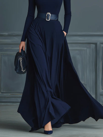 ATLANTA | VESTIDO DARK BLUE OLIVIA