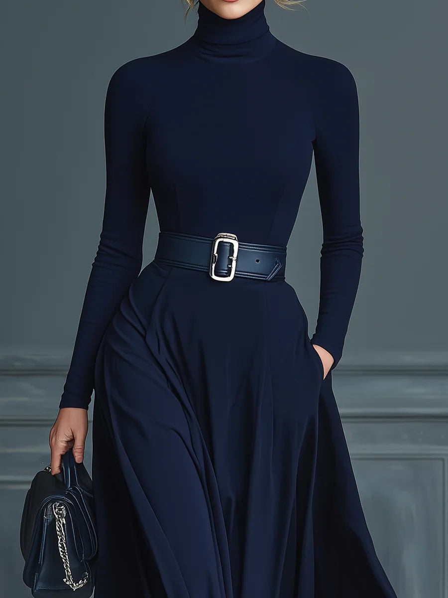 ATLANTA | VESTIDO DARK BLUE OLIVIA