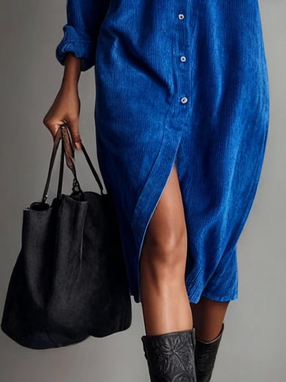 ARIZONA | VESTIDO CAMISERO DE ANTELINA CON BOLSILLOS