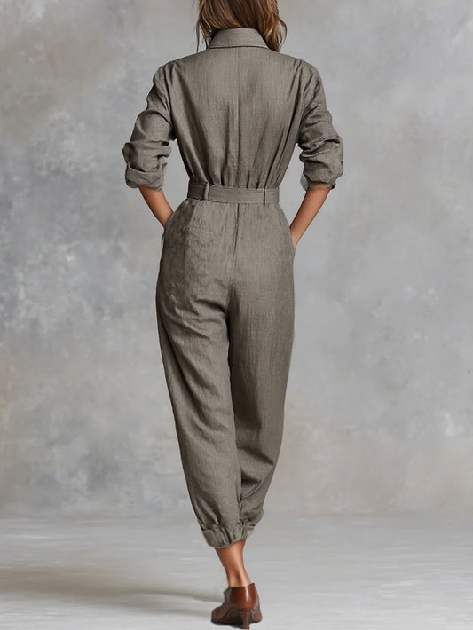 MUSE | MONO CAMISERO ELEGANTE GRIS