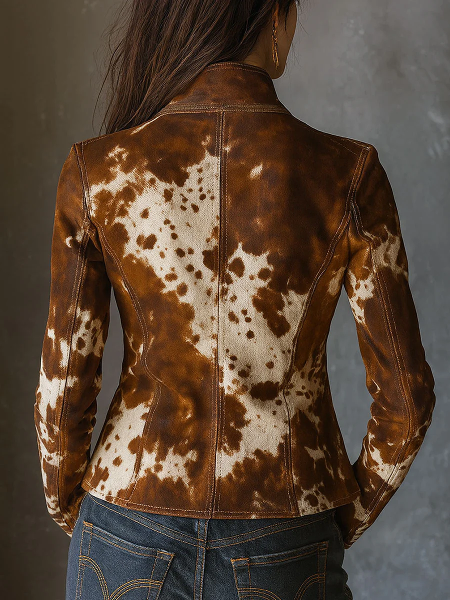 TEXAS | CHAQUETA VINTAGE ANIMAL PRINT