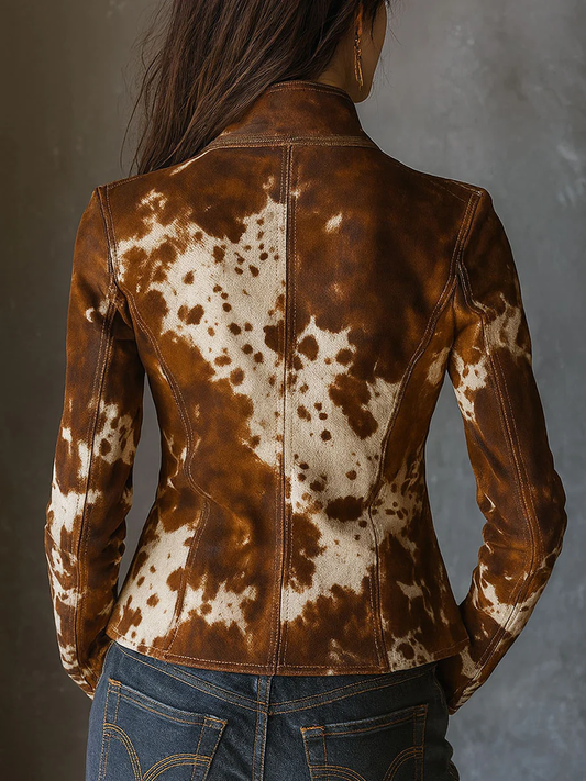 TEXAS | CHAQUETA VINTAGE ANIMAL PRINT
