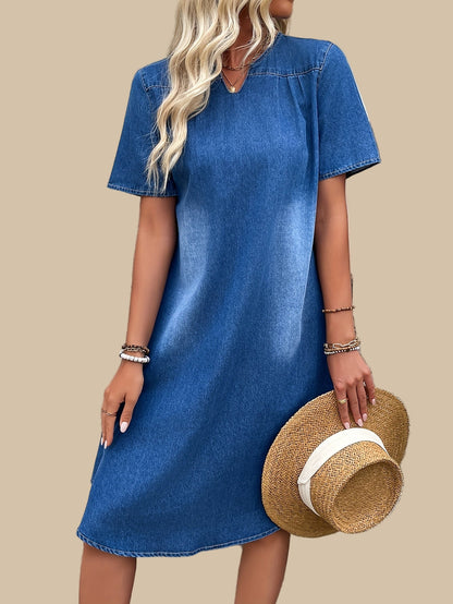 VALERIANA | VESTIDO VAQUERO DE UNA PIEZA