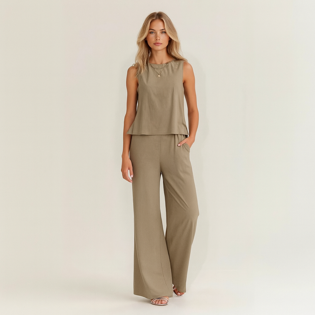 OLIANE | CONJUNTO DE LINO