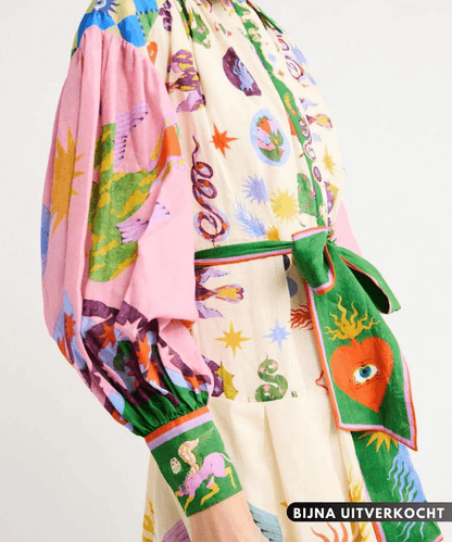 SELENIA | VESTIDO MULTICOLOR TOP VENTAS 2025