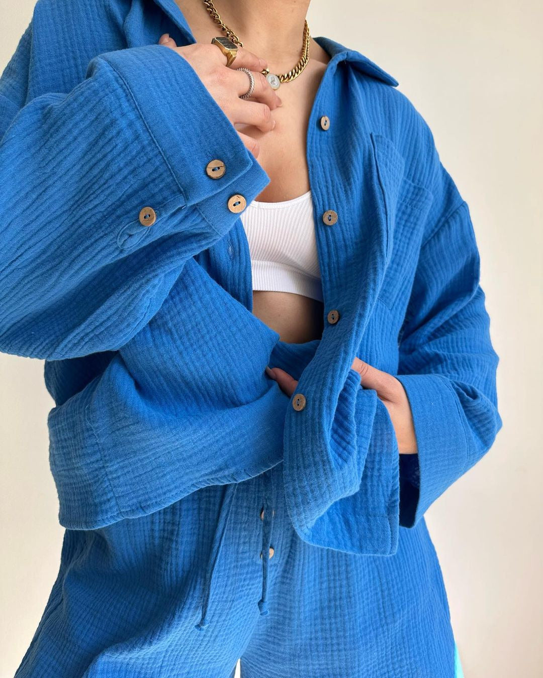 BRITGE | CONJUNTO DE LINO