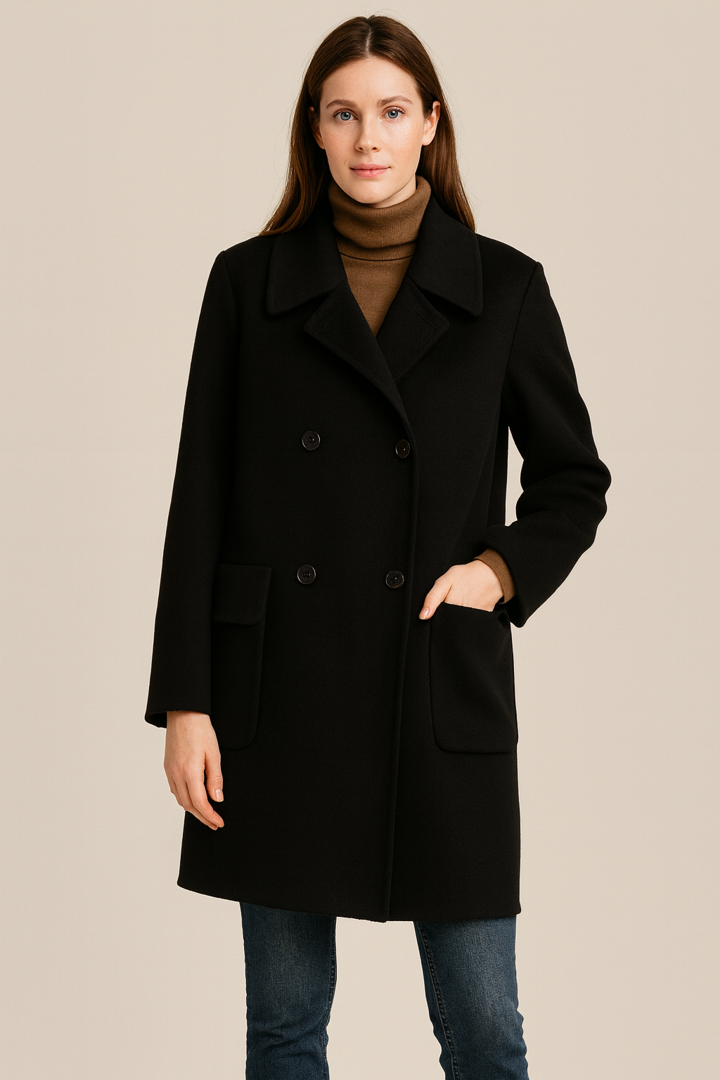 SEFOR | ABRIGO PARKA NEGRO