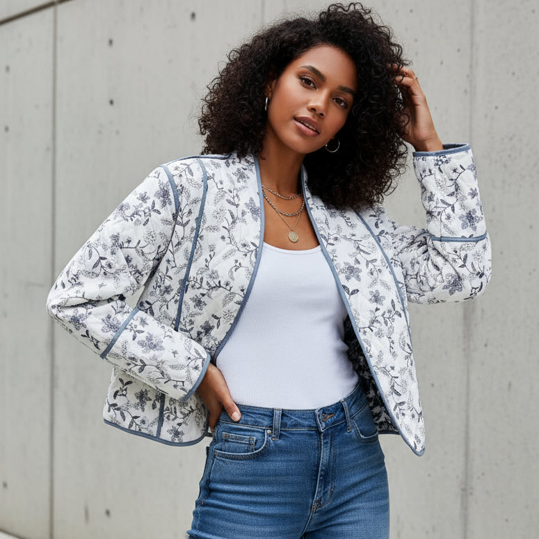 CHAQUETA BLUE GARDEN REVERSIBLE