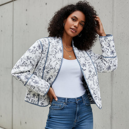 CHAQUETA BLUE GARDEN REVERSIBLE