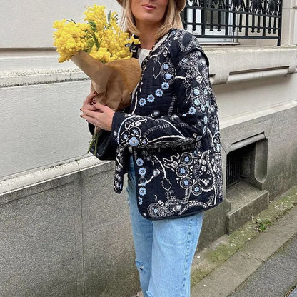 BOHO | CHAQUETA ACOLCHADA ESTAMPADA