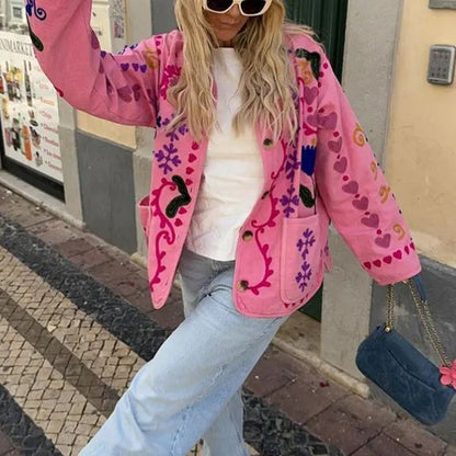 CUTE DREAMS | CHAQUETA CON BORDADOS ORIGINALES