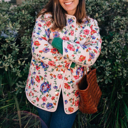 ATELIER | CHAQUETA ACOLCHADA FLORAL