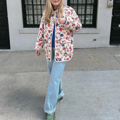 ATELIER | CHAQUETA ACOLCHADA FLORAL