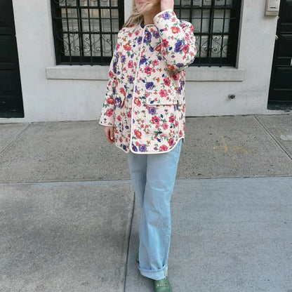 ATELIER | CHAQUETA ACOLCHADA FLORAL