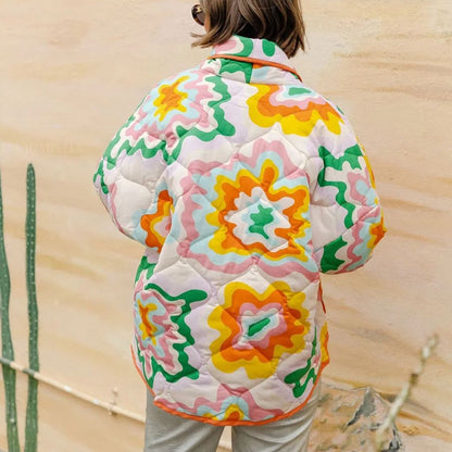 SUNSHINE | CHAQUETA ACOLCHADA MULTICOLOR