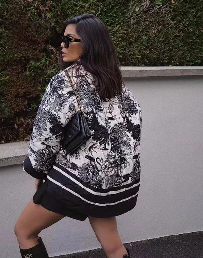 VINTAGE PAINT BLACK | CHAQUETA ACOLCHADA EDICIÓN LIMITADA