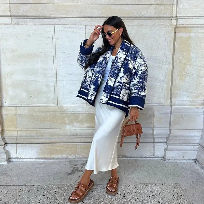 VINTAGE PAINT BLUE | CHAQUETA ACOLCHADA EDICIÓN LIMITADA